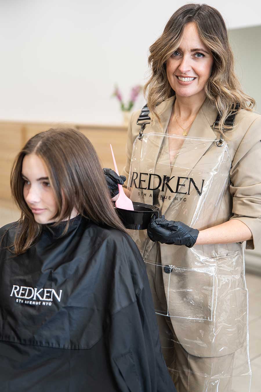 Redken brand ambassador Kristy Hodgson, Adelaide